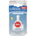 Dr  Browns Dr Browns Level 1 Standard Teat Options 2 Pieces