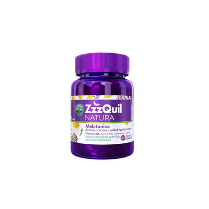 699888_461c0eee4978742a7855d9a2be44f7a6 Vicks Zzzquil Natura Melatonina 30 Unidades - Image 1