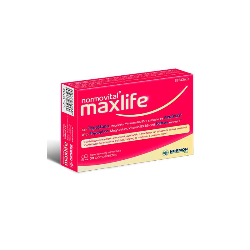 700194_563e3dfa2914151c1a477756c8ca078d Normon Normovital Maxlife 30comp - Image 1