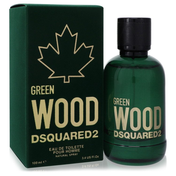 706865_89fdcfe3d43cf89d83d4b13269dc1ea0 Dsquared2 Green Wood Eau De Toilette Spray Tester 100 ml for Men - Image 1