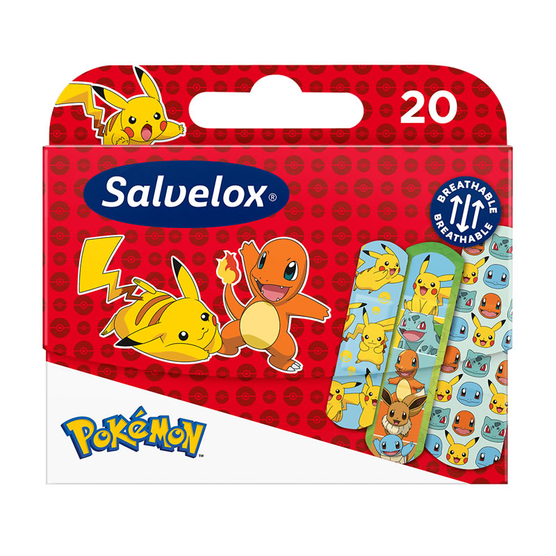 7310610030667 Salvelox Pokémon Flexible Dressings 20 Units - Image 1