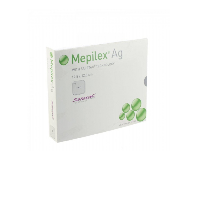 7332430931993 Mepilex Ag 12,50 X 12,50 Cm 5 Uds - Image 1