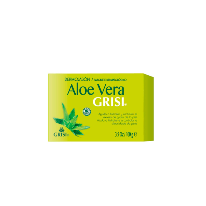 7501022109571_1 Grisi Aloe Vera Dermo-Soap 100g - Image 1