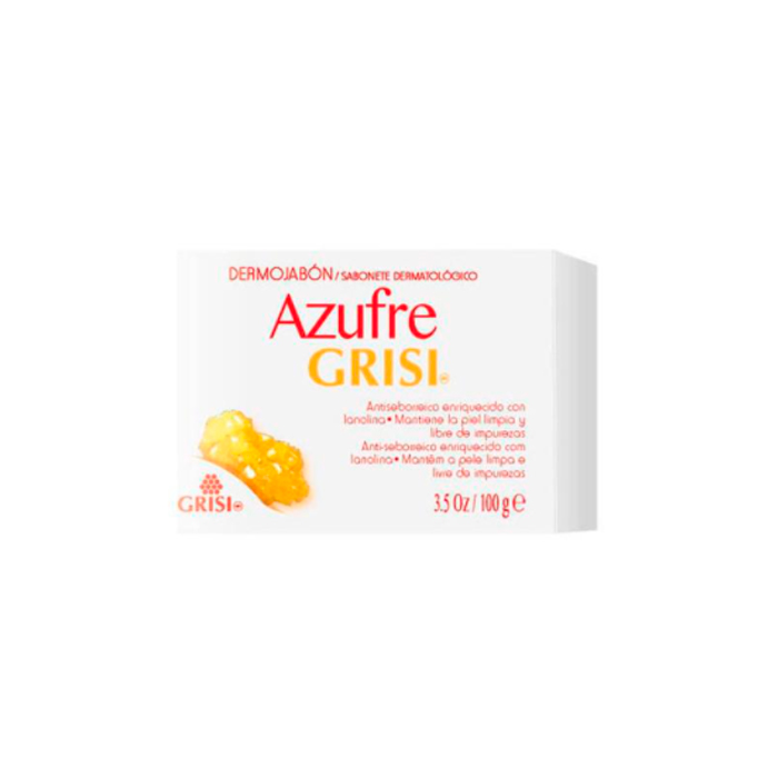 7501022109786_1 Grisi Dermo Sulfur Soap 100g - Image 1