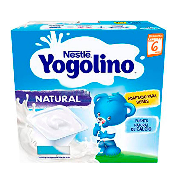 7613039531853_1 Nestlé Yogolino Natural Sugar Free 4x100g - Image 1
