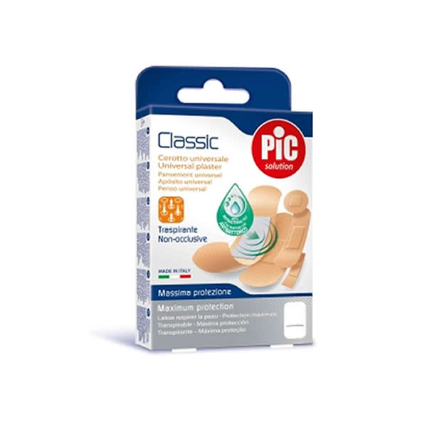 8058090003915 Pic Classic Universal Assorted Plasters 20 Units - Image 1