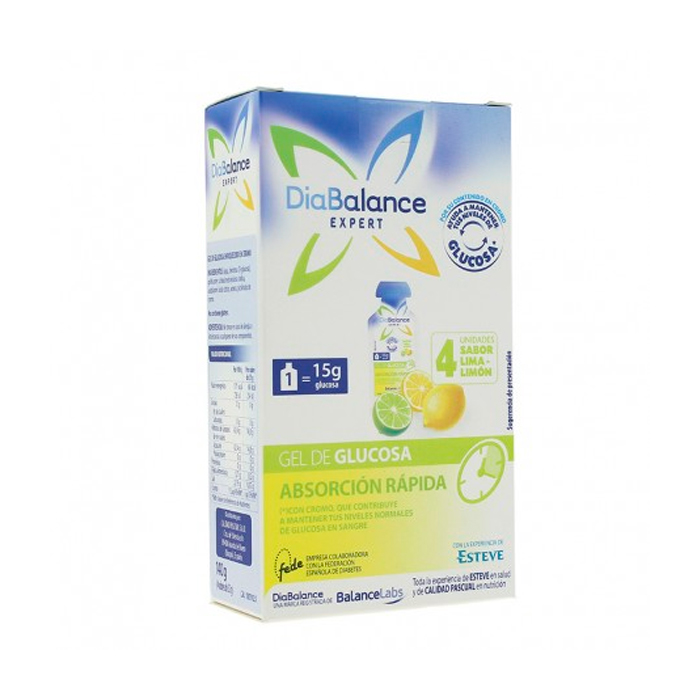 8410128002596_1 DiaBalance Expert Lemon Glucose Gel 4U - Image 1