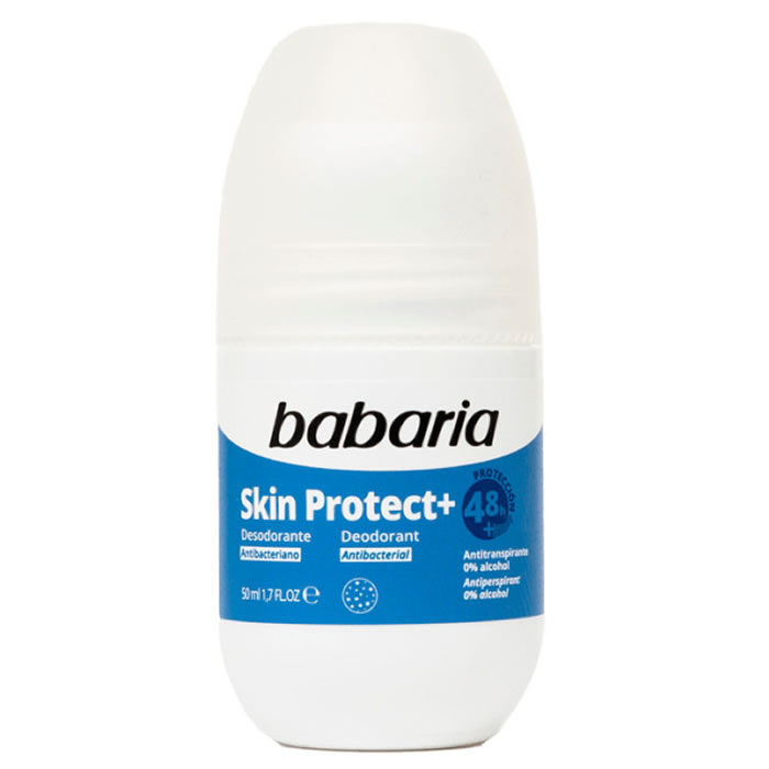 8410412280181 Babaria Skin Protect Deodorant Roll On 50ml - Image 1