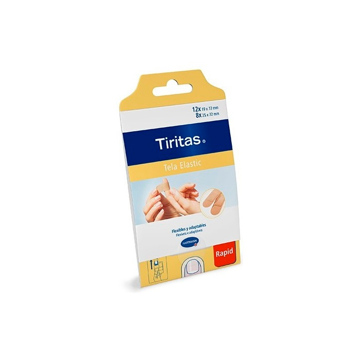 8410558000278_1 Hartmann Tiritas Tela Elastic Rapid 20 Units - Image 1