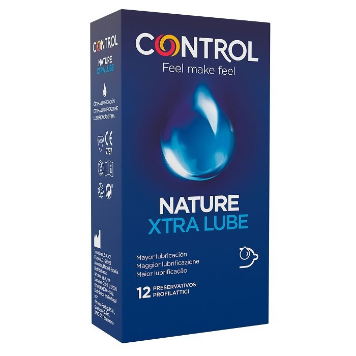 8411134140173 Condom Control Xtra Lube 12 units - Image 1