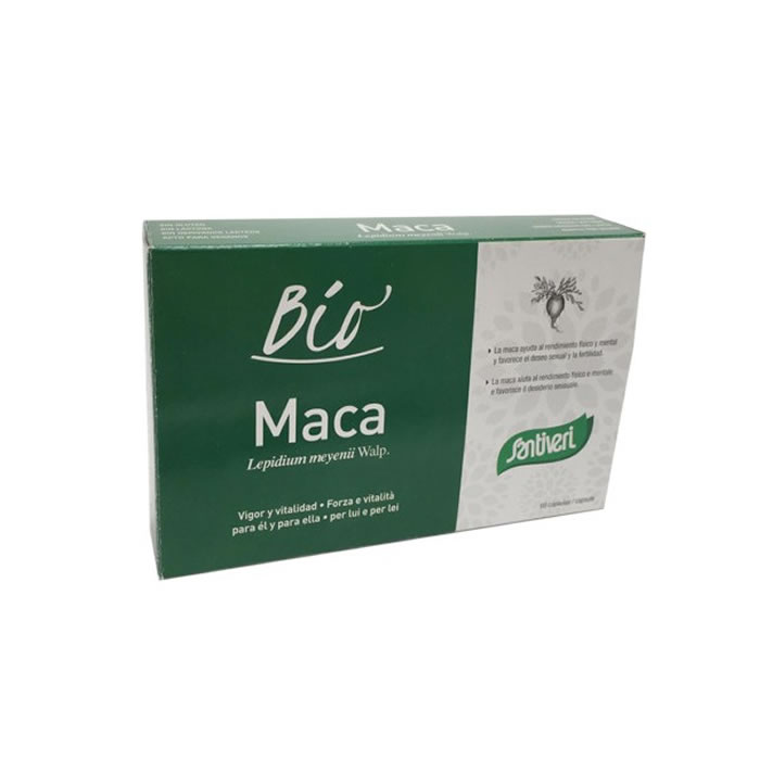 8412170012547_1 Santiveri Maca Plant 60 Capsules - Image 1