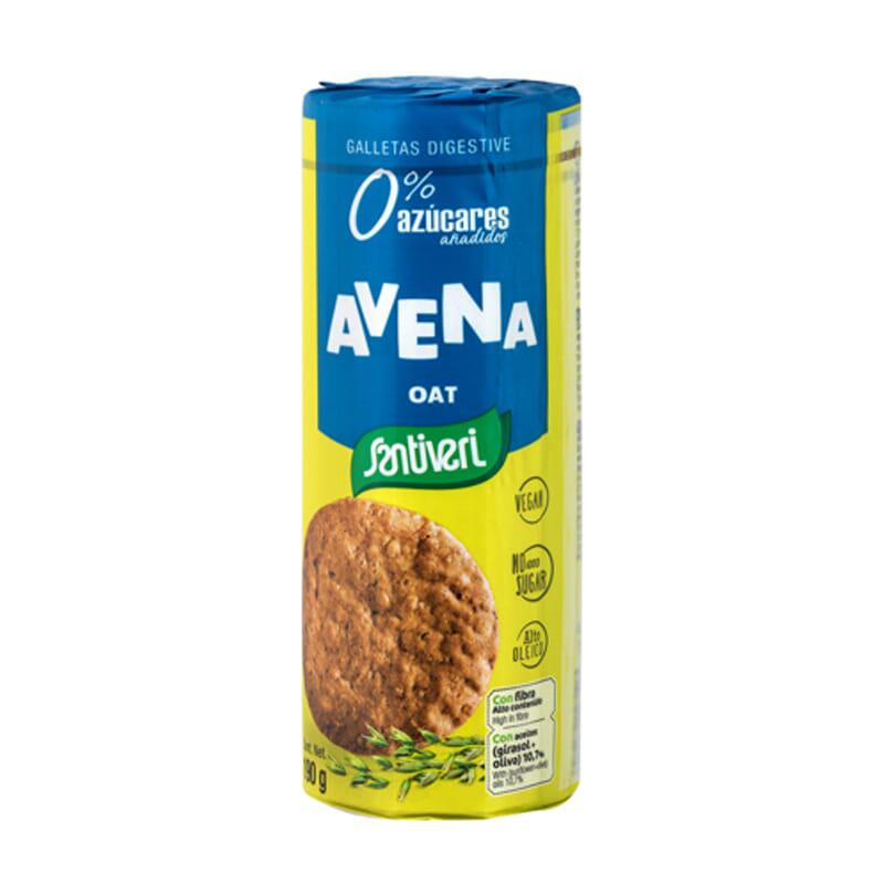 8412170027107 Santiveri Digestive Oatmeal Biscuits 190g - Image 1