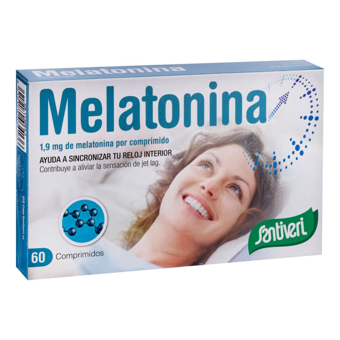 8412170034136_1 Santiveri Melatonin 60 Tablets - Image 1