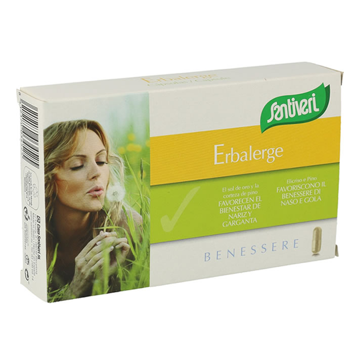 8412170034525_1 Santiveri Erbalerge 40 Capsules - Image 1