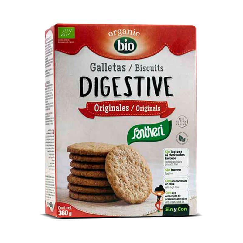 8412170034631 Santiveri Original Digestive Biscuits Bio 360g - Image 1