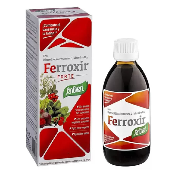 8412170035294_1 Santiveri Ferroxir Forte Syrup 240ml - Image 1