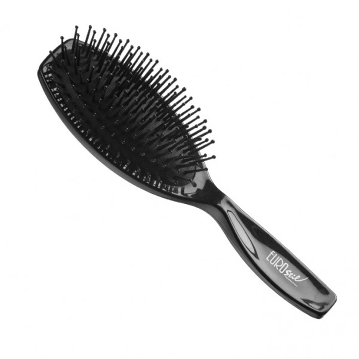 8423029002022 Eurostil Pua Plastico Cepillo Fuelle Negro Negro 1un - Image 1