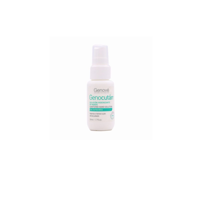 8423372000249 Genocutan Sanitising Solution 50ml - Image 1