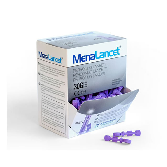 8426521421247 Menalancet 30g 200 Lancets - Image 1