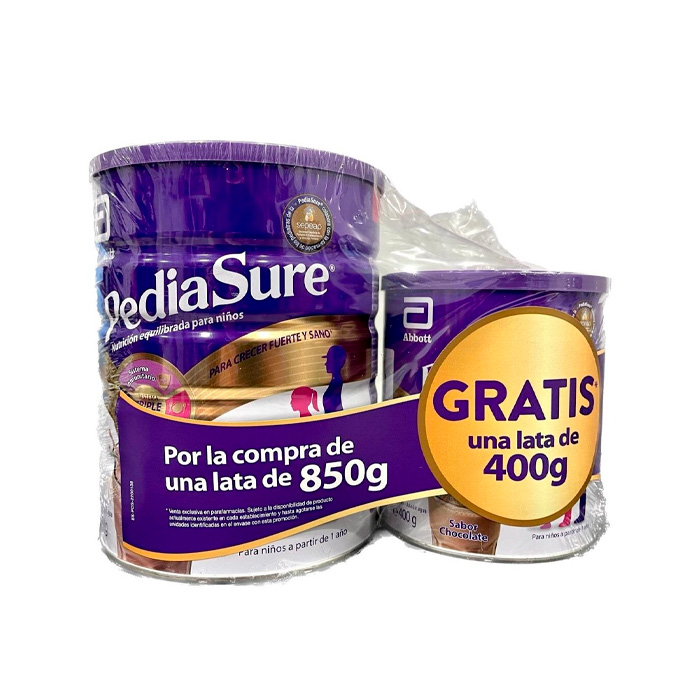 8427030014005 Pediasure Chocolate 850g+Pediasure Chocolate 400g - Image 1