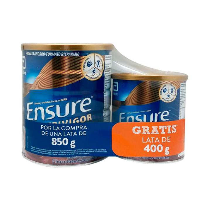 8427030014029 Ensure Nutrivigor Chocolate 850g + 400g Free Gift - Image 1