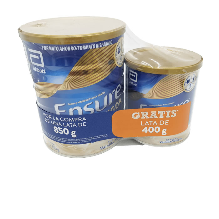 8427030014036 Ensure Nutrivigor Vainilla 800g+Gift 400g - Image 1