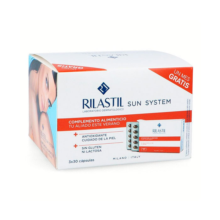 8428749957102 Rilastil Sun System Oral Promo 2x30 Capsules - Image 1