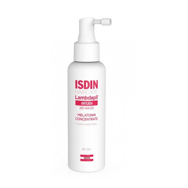 8429420280366 Isdin Haircare Lambdapil Anticaída Melatonin Concentrate Loción Spray 100ml - Image 1
