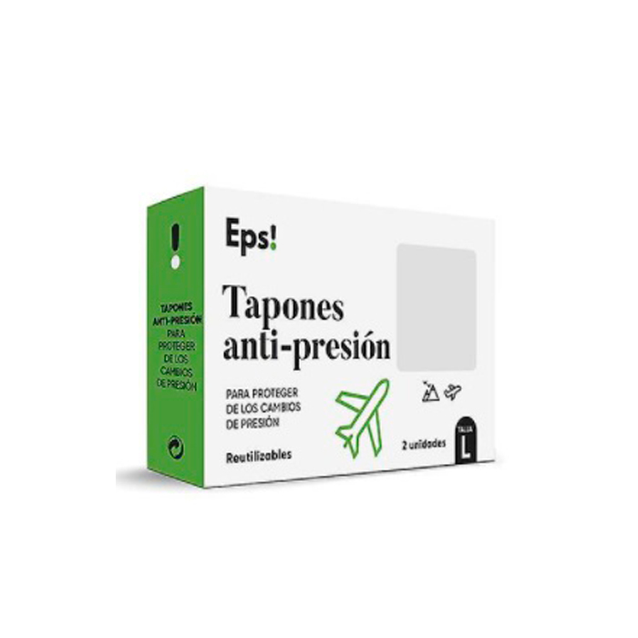 8430022015027_1 Eps Anti-Pressure Ear Plugs Size L 2 Units - Image 1