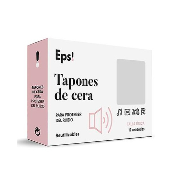 8430022015034_1 Eps Ear Plugs Wax 12pcs - Image 1