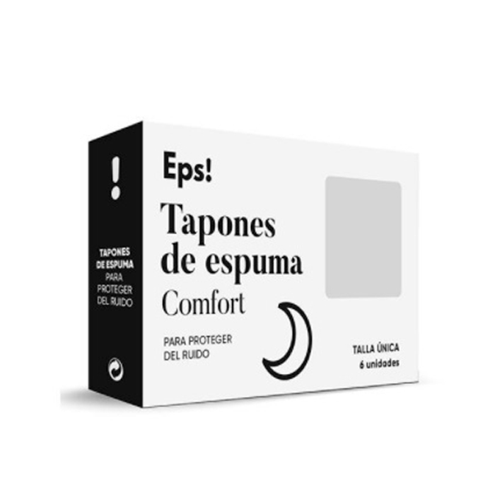 8430022015072_1 Eps Comfort Foam Ear Plugs 6pcs - Image 1