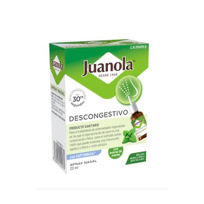8430992121971_1 Juanola Decongestant Nasal Spray 20ml - Image 1