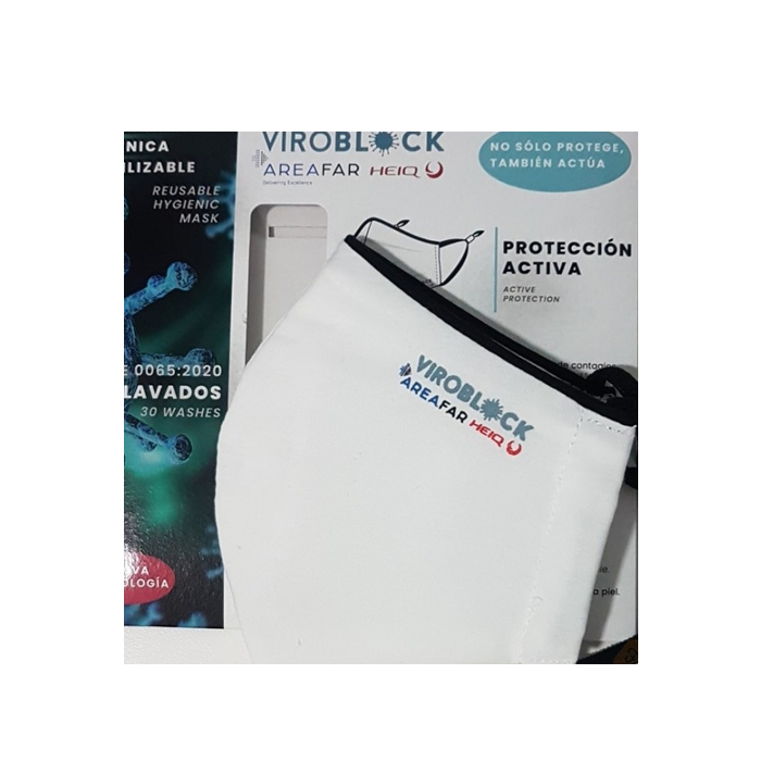 8433365273796 Heiq Viroblock Hygienic Mask Reusable Protection Covid 19 - Image 1