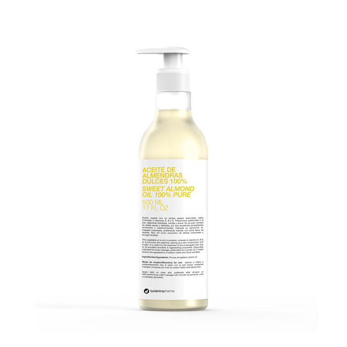 8435045201365 Botánicapharma Sweet Almond Oil 500ml - Image 1