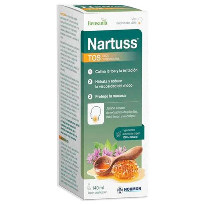 8435232358926 Bensania Nartuss Dry Cough 140ml - Image 1