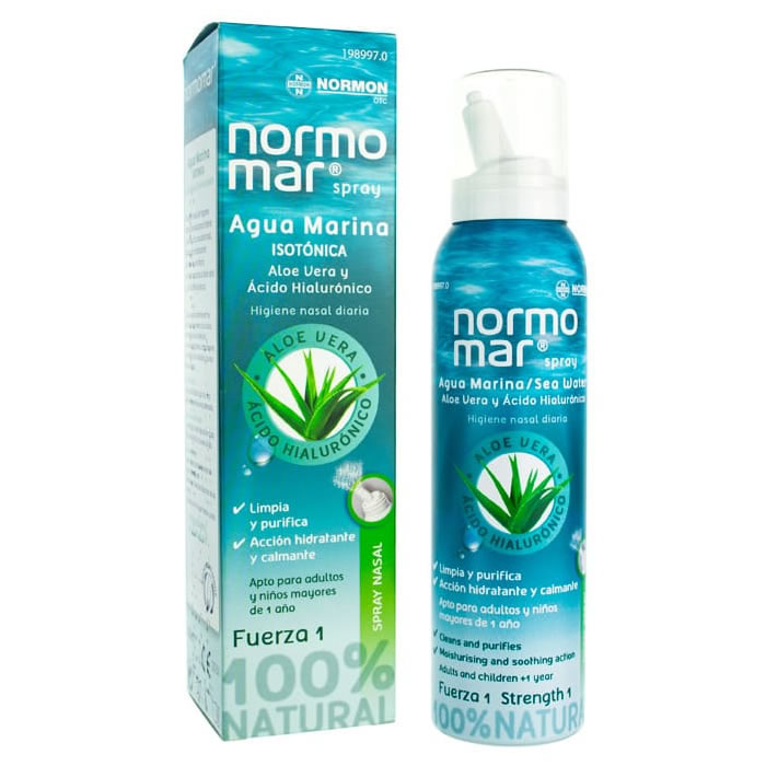 8435232359183 Normomar Intense Strength Hygiene Spray 120ml - Image 1