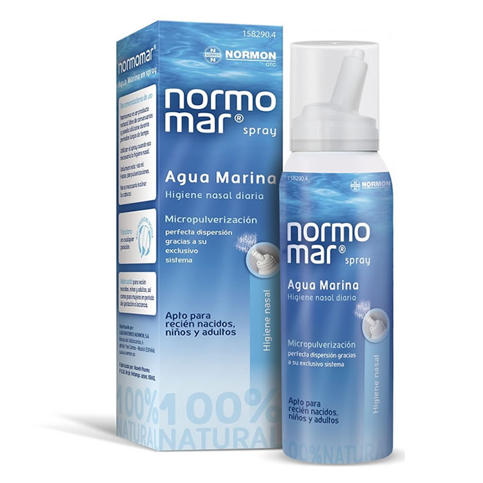 8435232359206 Normomar Nasal Spray Aloe Mint 30ml - Image 1