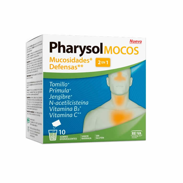 8436540335616 Pharysol Mocos 10 Sachets - Image 1