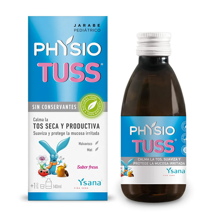 8436542624473 Physiotuss Paediatric Syrup 140ml - Image 1