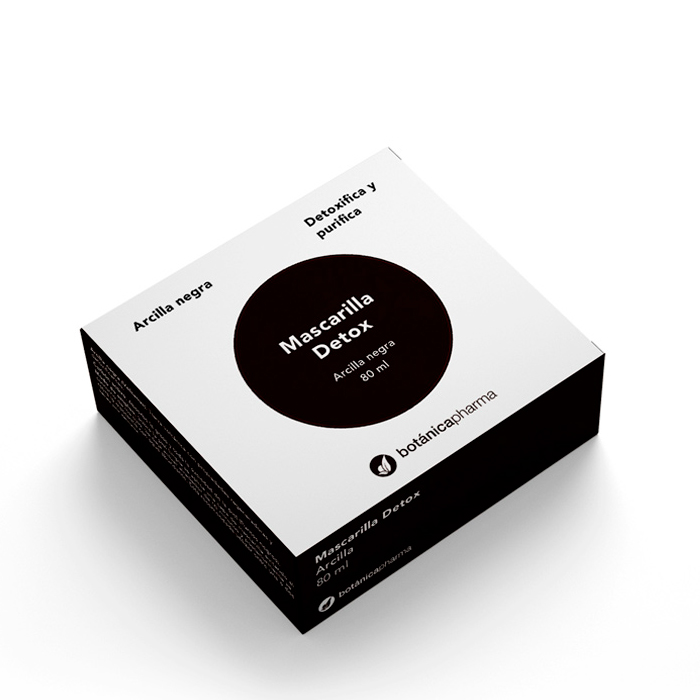 8436572540576_1 Botanicapharma Black Clay Detox Mask 80ml - Image 1