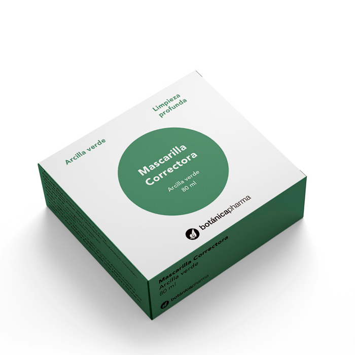8436572540583_1 Botanicapharma Green Clay Corrective Mask 80ml - Image 1