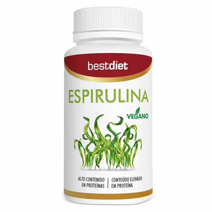8436578722259 Best Diet Espirulina 100 Caps - Image 1