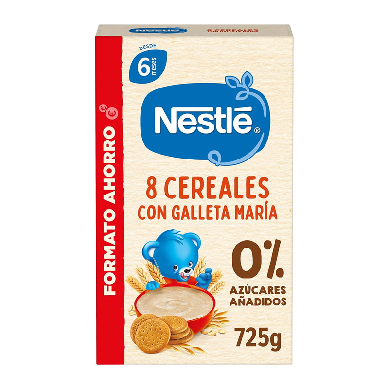 8445290686879_1 Nestle Nestlé Porridge 8 Cereals With Mary Cookie 725g - Image 1