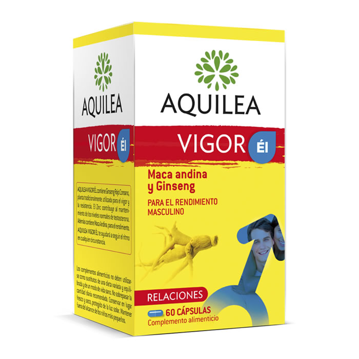 8470001643391 Aquilea Vigor Him 60 Capsules - Image 1