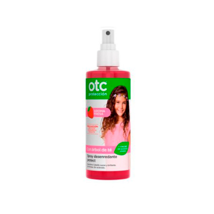 8470001932655_1 Otc Anti Head Lice Protect Strawberry Scented Detangling Spray 250 ml - Image 1