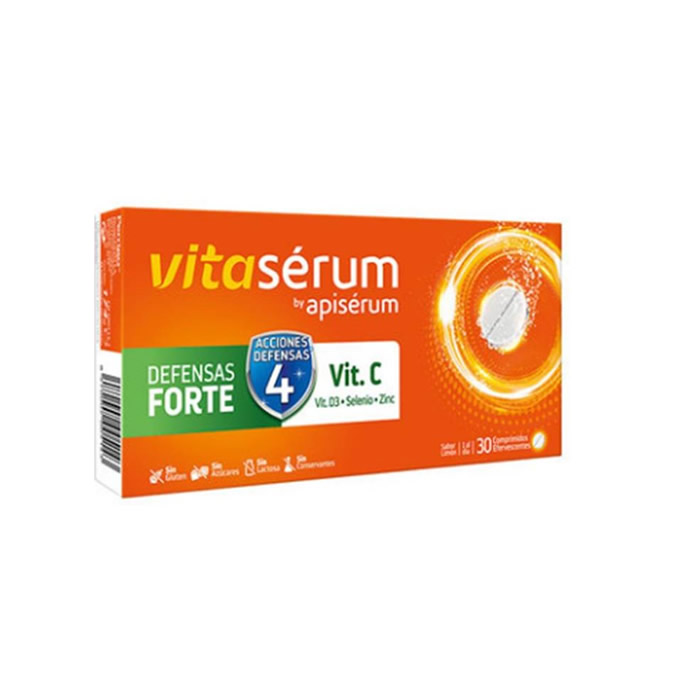 8470002005143 Vitaserum Defenses Forte 30 Tablets By Apiserum 30 Pcs - Image 1