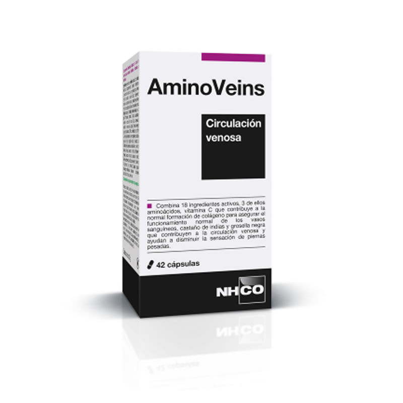 8470002028180 Nhco-Aminoveins 42 Capsules - Image 1