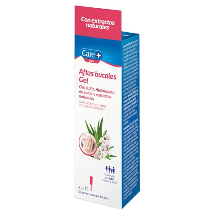 8470002043015 Care+ Mouth Aphthas Gel 8ml - Image 1