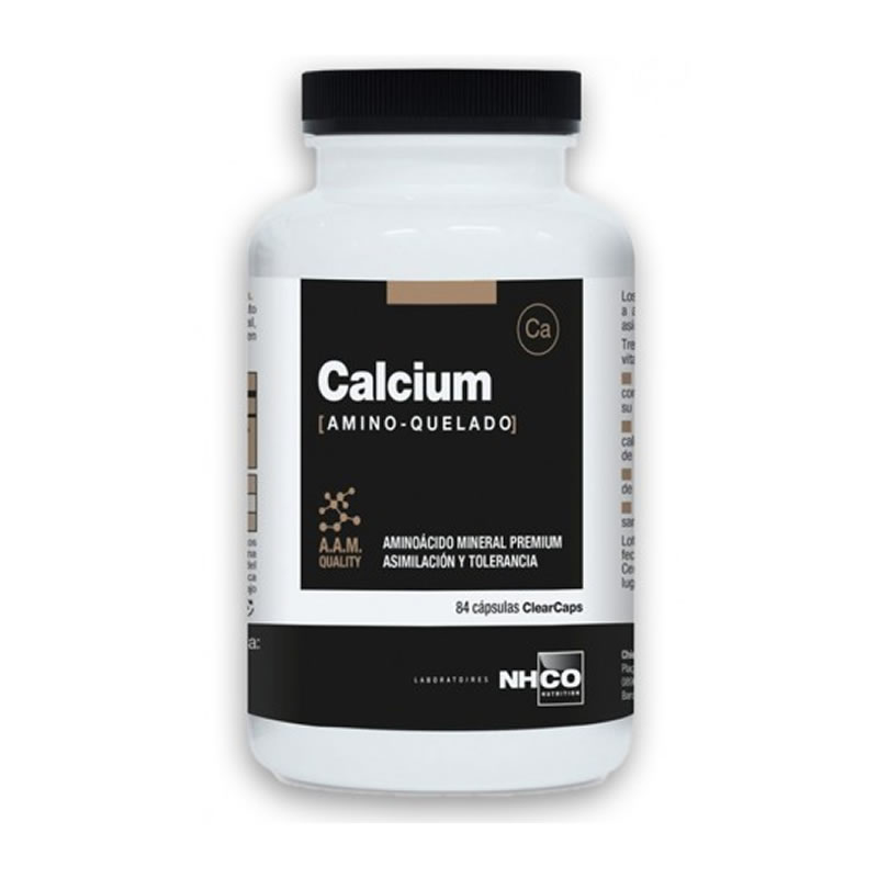 8470002072114 Nhco - Calcium - Amino Chelated Calcium - 84 Capsules - Image 1