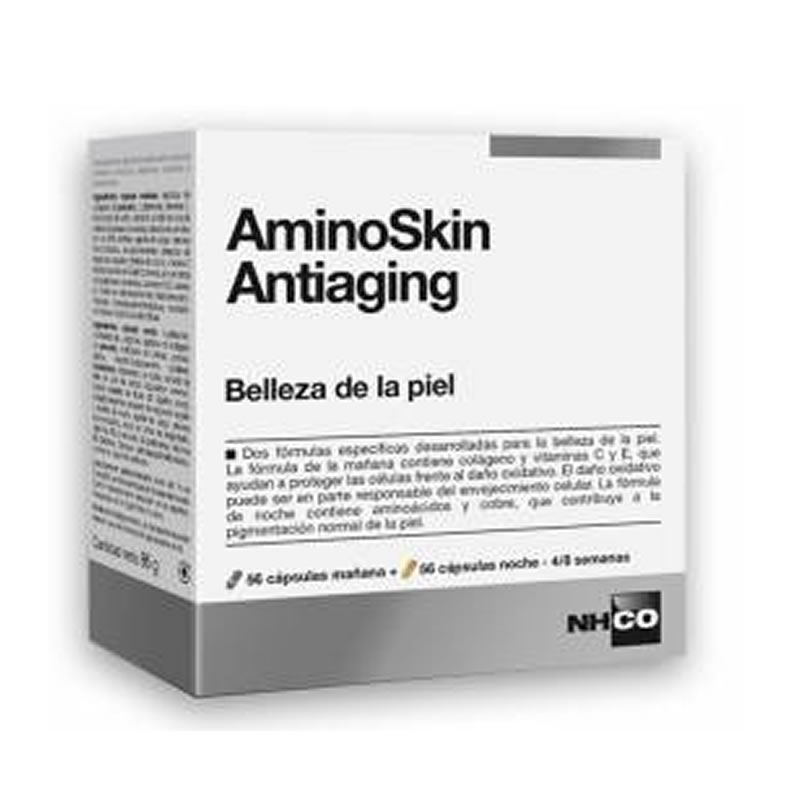 8470002084384 Nhco Aminoskin Antiaging 56 Capsules Morning + 56 Capsules Night - Image 1